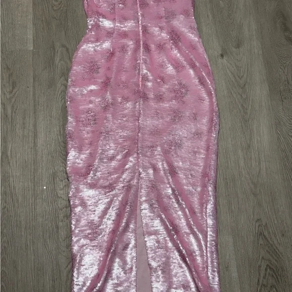 LoveShackFancy Strapless Pink Floral Dress - Picture 7 of 11